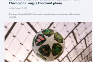 无芯片！欧足联2月曾发文介绍欧冠比赛用球，无任何芯片相关信息