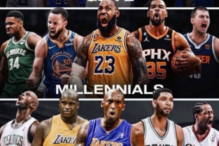 蛇佛鲨or詹杜库or华子文班77👀美媒：你是哪一代入得坑😘