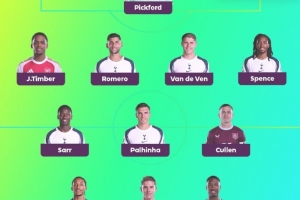 希勒评本轮英超最佳阵：约克雷斯领衔，帕利尼亚等热刺5将在列