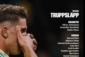 瑞典国家队名单：约克雷斯、伊萨克领衔，伊兰加、贝里瓦尔入选