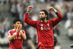 利物浦连续37场顶级联赛破门创队史纪录，斯洛特41场英超40场破门