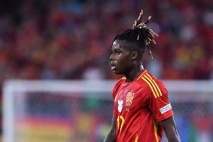 无缘对阿森纳！世体：尼科-威廉姆斯内收肌受伤，预计伤缺三周