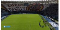 这就是罗马德比！拉齐奥、罗马双方赛前均展出巨型TIFO