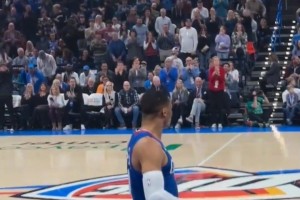 威少每次回雷霆主场全场球迷都欢呼，这次季后赛交手还会吗？