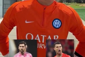 主持人问索默宁愿阻止梅西还是罗纳尔多的射门，索默：梅西！！